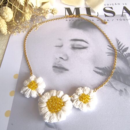 Colar Curto Daisy