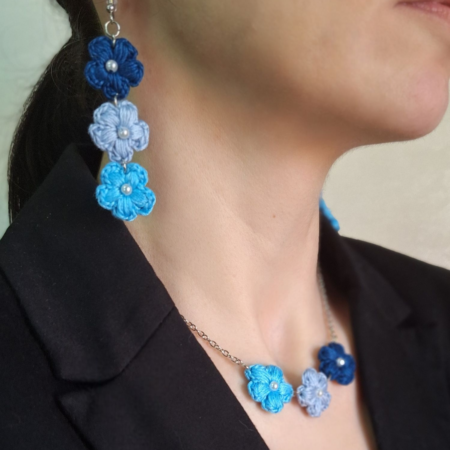 Brincos Flores ao Vento