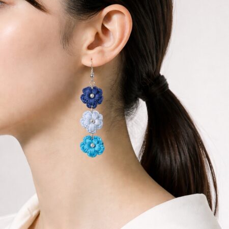 Brincos Flores ao Vento