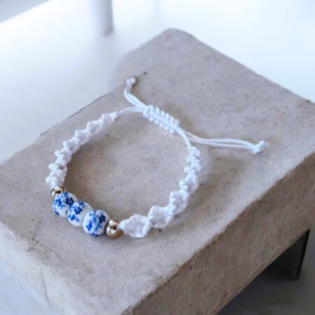 Pulseira Porcelana Azul